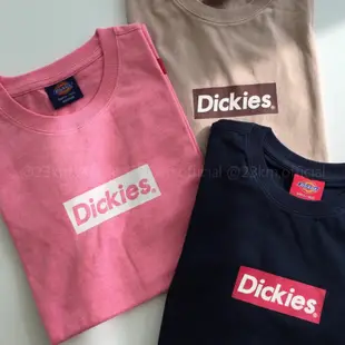 23公里 韓國代購 DICKIES 方格短袖 BOX LOGO TEE 海軍藍 奶茶 灰 粉紅 方塊 預購 上衣 衣服