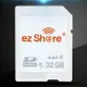 耀您館★ezShare易享派無線wi-fi SD記憶卡32G wifi熱點SDHC卡32GB(Class 10,分享照片google+FB臉書facebook)ez Share ES100 explorer適適相機Sony索尼NEX-5R NEX-6 NEX-F3 a37 a57 NEX-5N NEX-7 NEX-C3 NEX-5 NEX-3 A77 A35A55 A33 SLT-A65 A560,非eyefi eye-fi connect mobile pro x2 Toshiba FlashAir