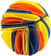 GANAZONO Pet Snuffle Ball for Dogs Interactive Nosework Feeder Durable Puzzle Design Encourages Slow Eating Healthy Digestion for Teething Playtime