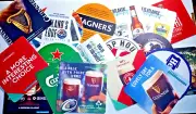 19 unused Beer and Whiskey Pub Coasters from Ireland