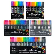 1 Set Coloring Graffiti Pens Double-Lines Doodle Outline Markers Shimmer