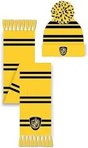 [Harry Potter] Scarf & Hat Hufflepuff - YELLOW/BLACK - One Size