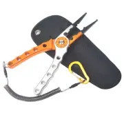 Fishing Piler Stainless Steel Lure Braid Cutters Split Ring Pliers Hook Remover