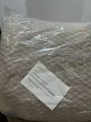 Sunday Citizen Crystal Weighted Throw Blanket Taupe 20 lbs