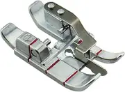 DreamStitch 1/4" 1-4(Quarter Inch) Snap on Edge Guide Patchwork Quilting Presser Foot for Pfaff IDT Walking Foot Machines Creative Select Expression - 820924096