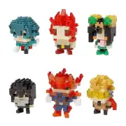 Nanoblock 22190 My Hero Academia Volume 2 Micro-Sized Building Block (Set of 6)