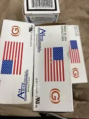 AmRad Round Run Capacitor 15 MFD 370/440 VAC USA2209