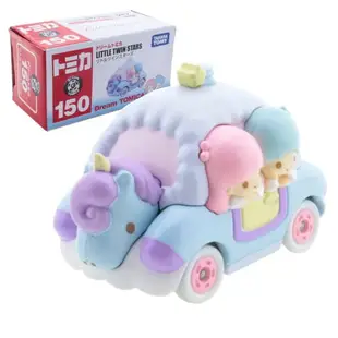 ☆勳寶玩具舖【現貨】TOMY 多美小汽車 DREAM TOMICA #150 夢幻多美小汽車 三麗鷗雙子星夢幻車