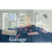 1/24 Garage (Accessory) (GT-1) Plastic Model Kit