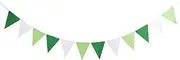 Bunting Flags 12 Flags Colorful Felt Flags Pennant Birthday Bunting Banners Wall Hanging Wedding Hanging Party Garland for Home Bunting (Size : B16)
