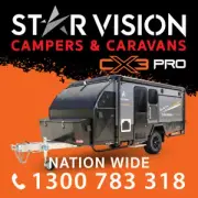 STAR VISION CX3 PRO Pop-Top Hybrid Off Road Camper Trailer Caravan