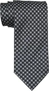[Italo Ferretti] Satin Black Polka Dots Tie, Purple