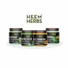 HEEM & HERBS Aloevera Neem Tulsi Wild Turmeric Moringa Face Pack 100 grams