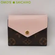 Louis Vuitton Portefeuille Zoet Tri-Fold Compact Wallet Monogram M62933 Rose Bal