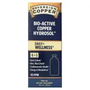 2 X Sovereign Silver, Bio-Active Copper Hydrosol, 4 fl oz (118 ml)
