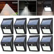 Waterproof 20 LED Solar Power PIR Motion Sensor Wall Light Outdoor Garden Lamp
