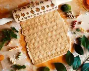 Clover Trefoil Rolling Shamrock Nature Pin Embossed Cookies Cookie Roller Laser
