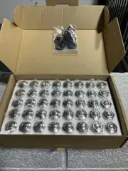 New Box OF 40 LANGIR ELECTRIC CO LS16 ANTI VANDAL SWITCHES V16-B-P-1-N