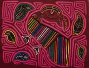 Helmet Andean Condor Bird Pink Rainbow Mola
