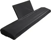 AUJING Piano Keyboard Cover for 88 Keys, Piano Dust Cover with Music Sheet Stand Cover, Electric Piano Cover with Drawcord, 134 x 44 x 19 cm