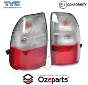 Pair LH+RH Tail Light Rear Lamp For Mitsubishi Triton MK Series UTE 2001~2006