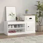 Shoe Rack Storage Shoes Cabinet Shelf Footwear Stand Organiser Durable White