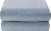 Synthetic Fiber Blends Heated Throw with 9heat Settings Warm Heat Blanket Soft Electric Blankets Up to 12 Hours Timer