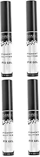 4 Pcs Eye Primer Body Cosmetic Glue Bling Eyeliner Glue Sequins Adhesive Glue Eyeshadow Primer Glue Eyeshadow Adhesive Glue Glitter Eyeshadow Glue Body Gel Eye Use Makeup