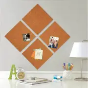 Cork Board Noticeboard Memo Corkboard Wooden Framed Pin Message PinboardY..u