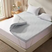 3 Inch Mattress Topper King, Dual Layer Gel Memory Foam Mattress Topper with ...
