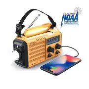 Charger Newest Emergency Radio Cell Phone Portable Weather Sensor Reading Lamp