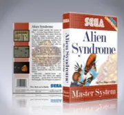Sega Master System Case - NO GAME - Alien Syndrome