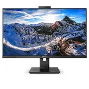 Philips 326P1H 32'' QHD 2560 X 1440 IPS LED MONITOR, DAISY CHAIN, 4MS, 75HZ, HDMI, DP, USB-C, SPEAKERS, WEBCAM, HEIGHT, PIVOT, SWIVEL, TILT, 4 YR WTY