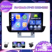 For Mazda BT-50 2012-2018 Android 14 Car Play Car Stereo DSP GPS 6GB+128GB