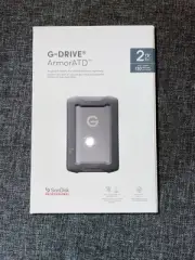 SanDisk Professional G-DRIVE® ArmorATD™ - 2TB - Up to 130 MB/s - IP54 Resistant