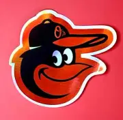 Baltimore Orioles MLB Baseball Holographic Sticker Decal 3"-5"