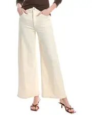 rag & bone Sofie Flexi Ecru Ultra High-Rise Wide Leg Jean