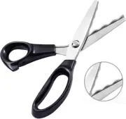 Dressmaking Sewing Craft Scissors, Professional Stainless Steel Pinking Shears C