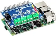 SB New Motorshield for Raspberry Pi 321 and ZERO this expansion board can control up to 4 motors or 2 stepper motor 2 IR sensors and a single ultrasonic sensor.