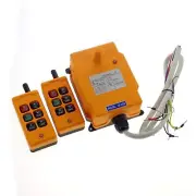 2 Transmitters 2 Motions Garage Mixer Hoist Crane Truck Remote Wireless Control
