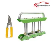 3-Station Edge Roller Bender Metal Bending Tool Standing Seam Roofing Tools&Snip