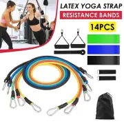 Yoga Strap Latex Resistance Bands Exercise Bands Home Gym Tube Fitness Elastic