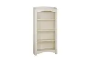 Maestro Furniture Basil Wooden 5-Tier Display Shelf Bookcase Storage Cabinet Antique White