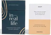 In Real Life Conversation Cards to Date Deeper: 104 Questions for Couples - Dating Games for New Relationships - Couple Gift