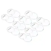 2.26inch Acrylic Button Pin Badge,20 Set Round Pin Blank Buttons Badges Kit