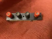 Audio Jack Female Socket Connector Terminal Banana Plug post For Speakers