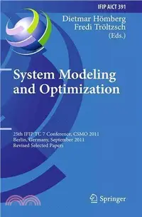 在飛比找三民網路書店優惠-System Modeling and Optimizati