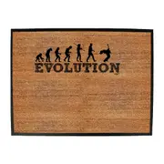 Evolution Guitar - Funny Novelty Doormat Man Cave Floor mat