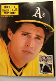 Beckett Baseball Card Monthly October 1990 #67 Jose Canseco Gregg Jefferies Mint