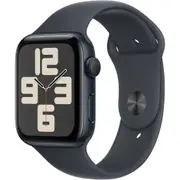 Apple Watch SE 44mm Midnight Aluminium Case GPS Sport Band (S/M) [2024]